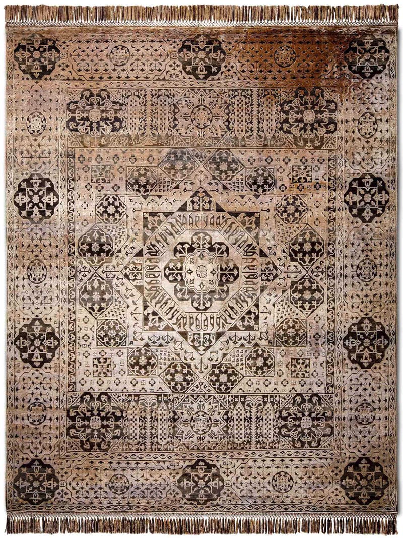 Tapis de luxe Gold Mauve