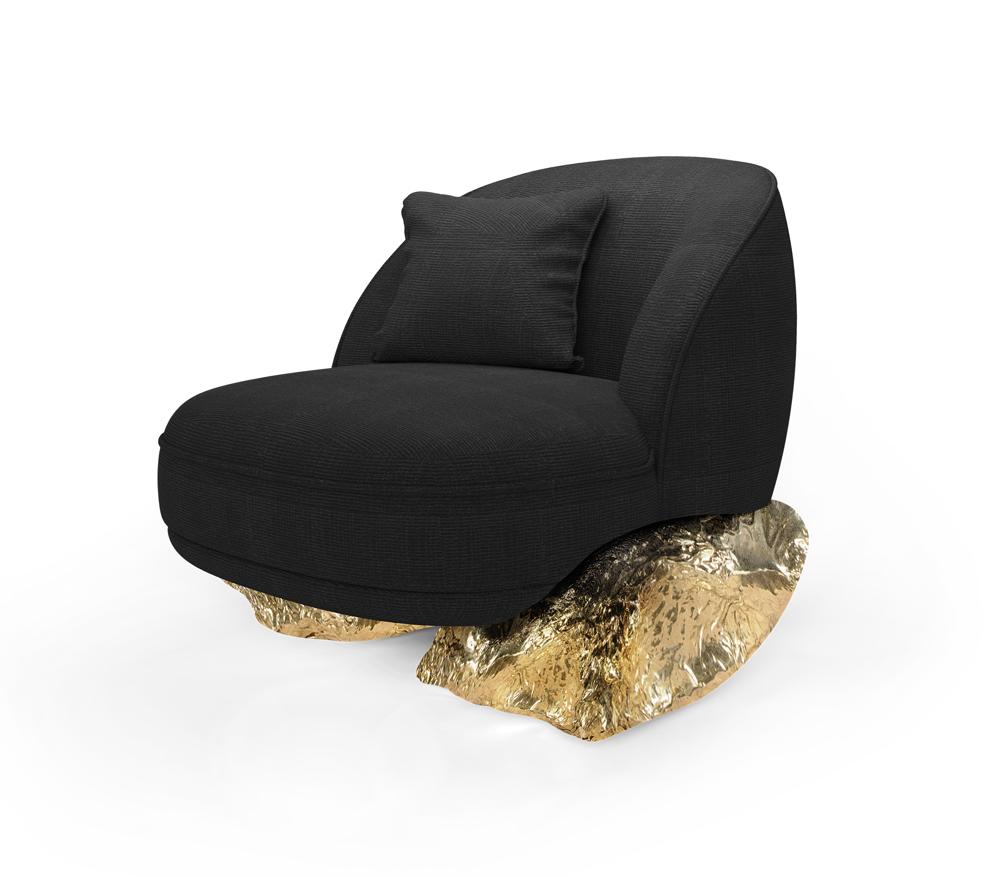 Fauteuil Angora II Baltic Noir