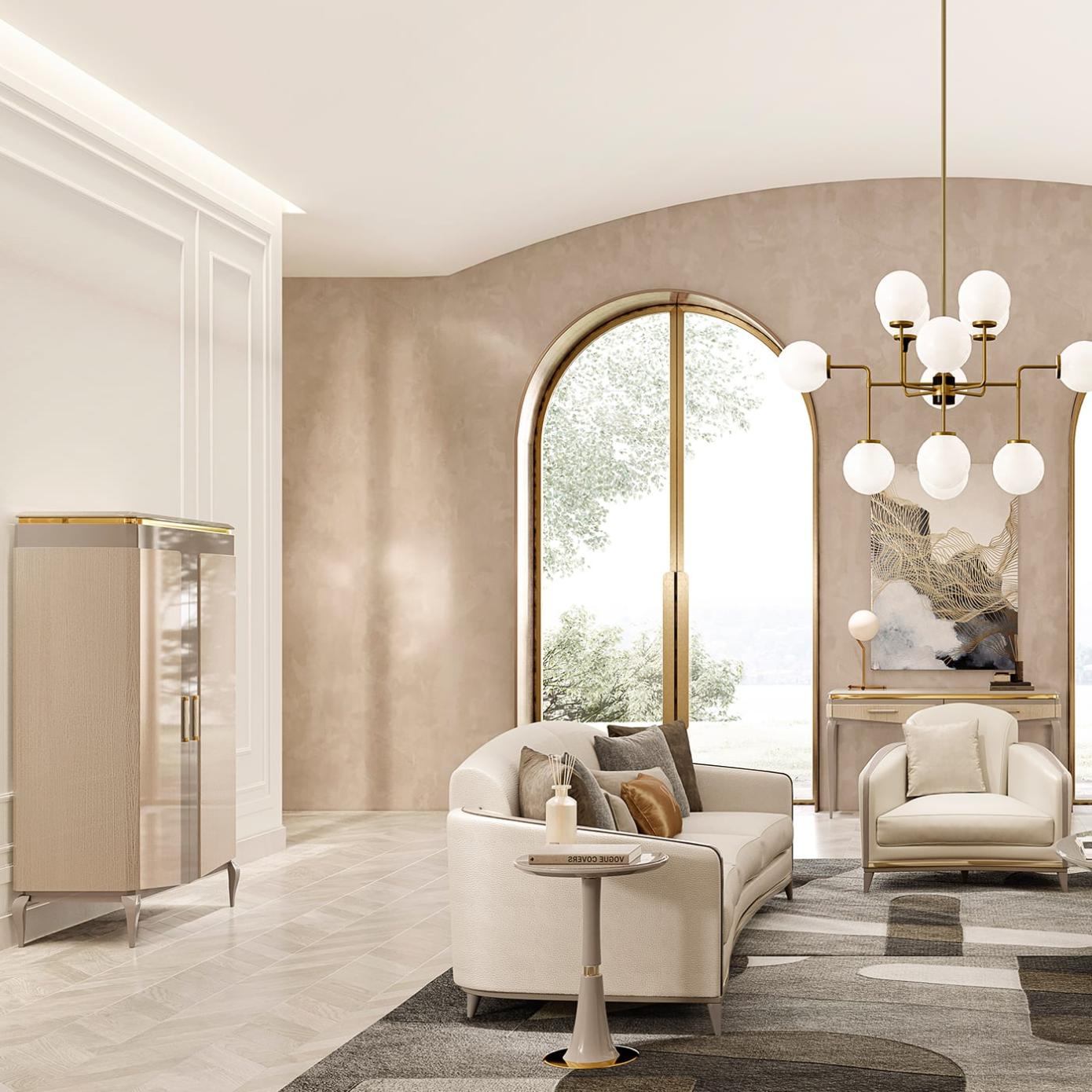 Table d'Appoint Prestige Beige