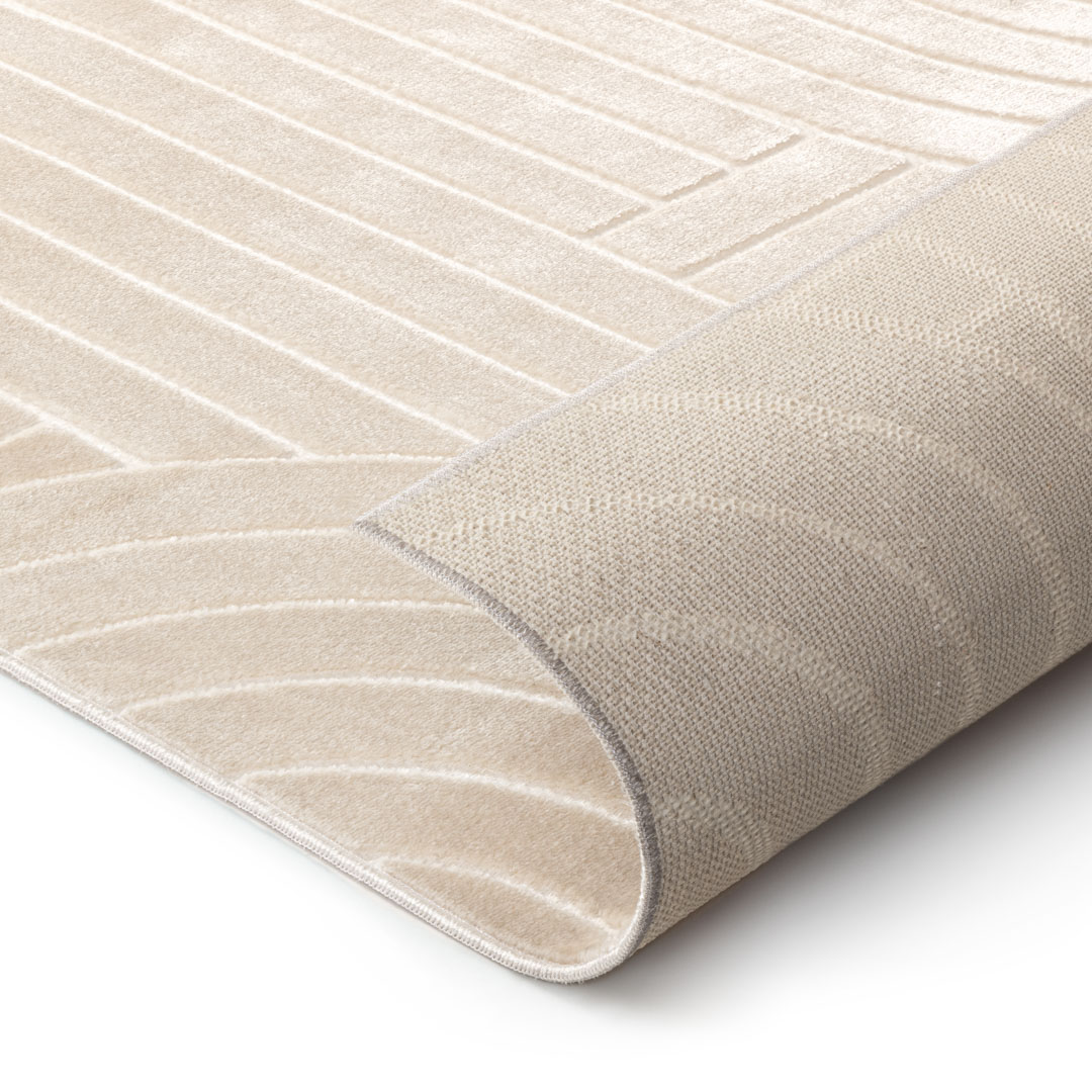 Tapis Moderne Elodie Crème