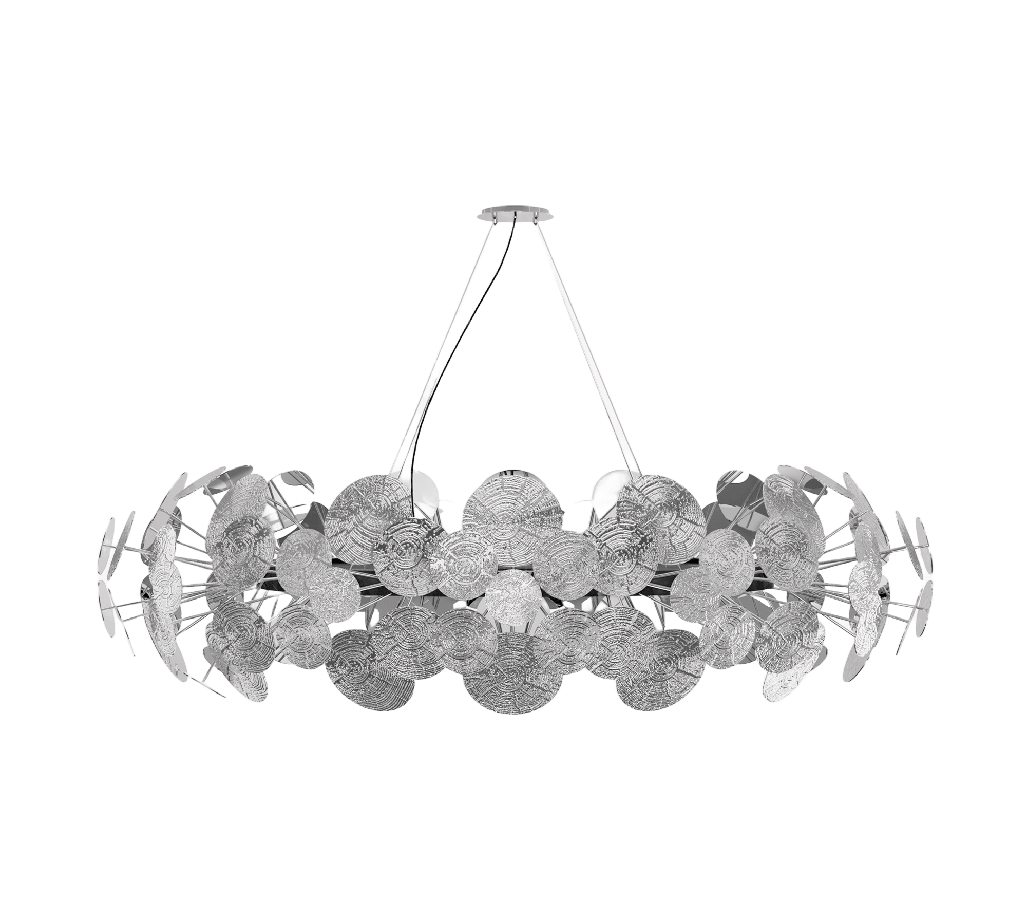 Lustre argenté Gravity