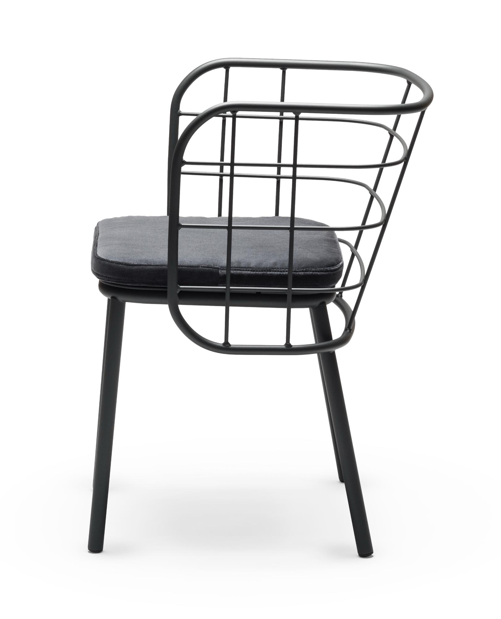 Chaise d'Extérieur Jujube SP-A Noire