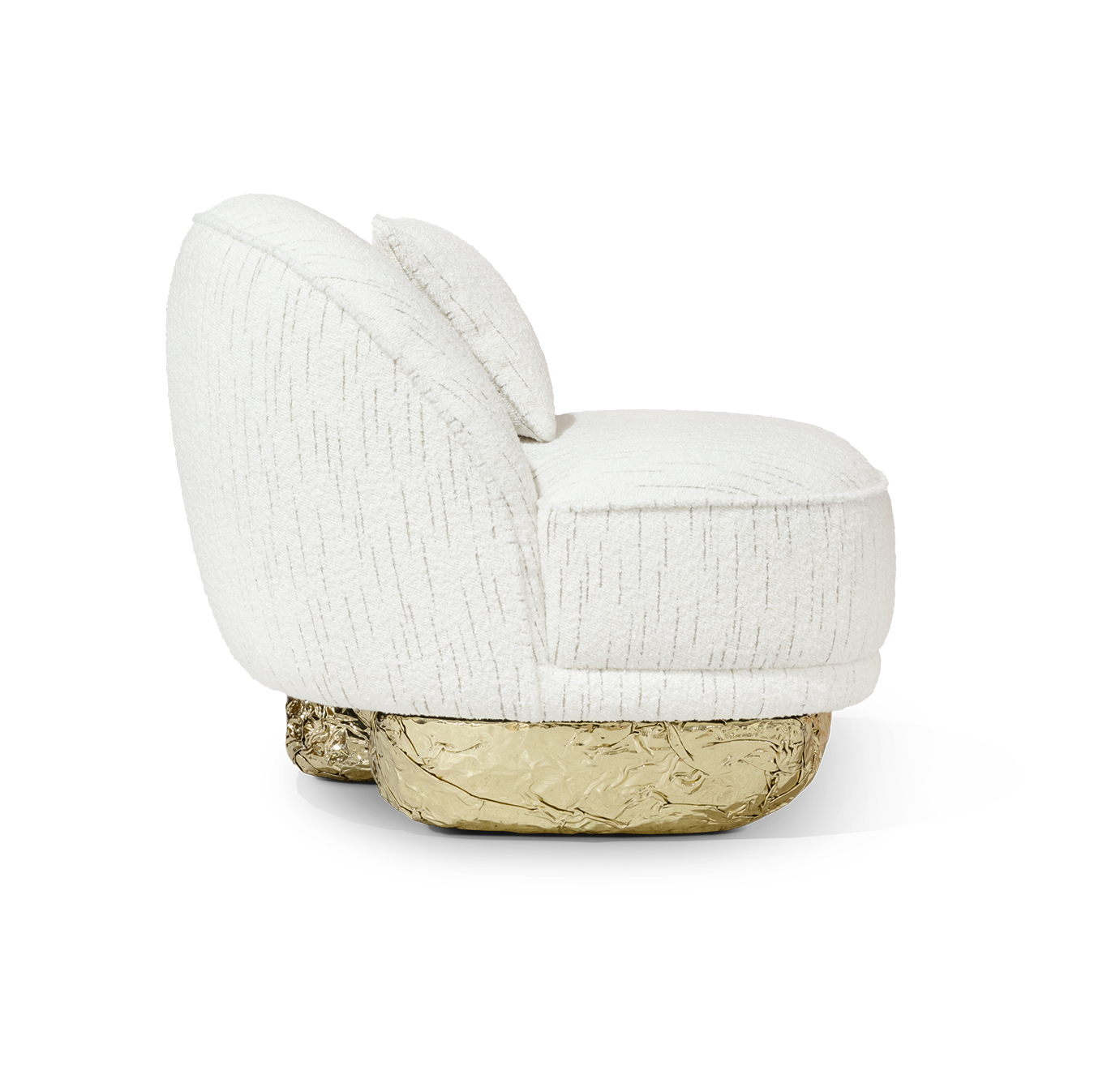 Fauteuil Angora II Blanc