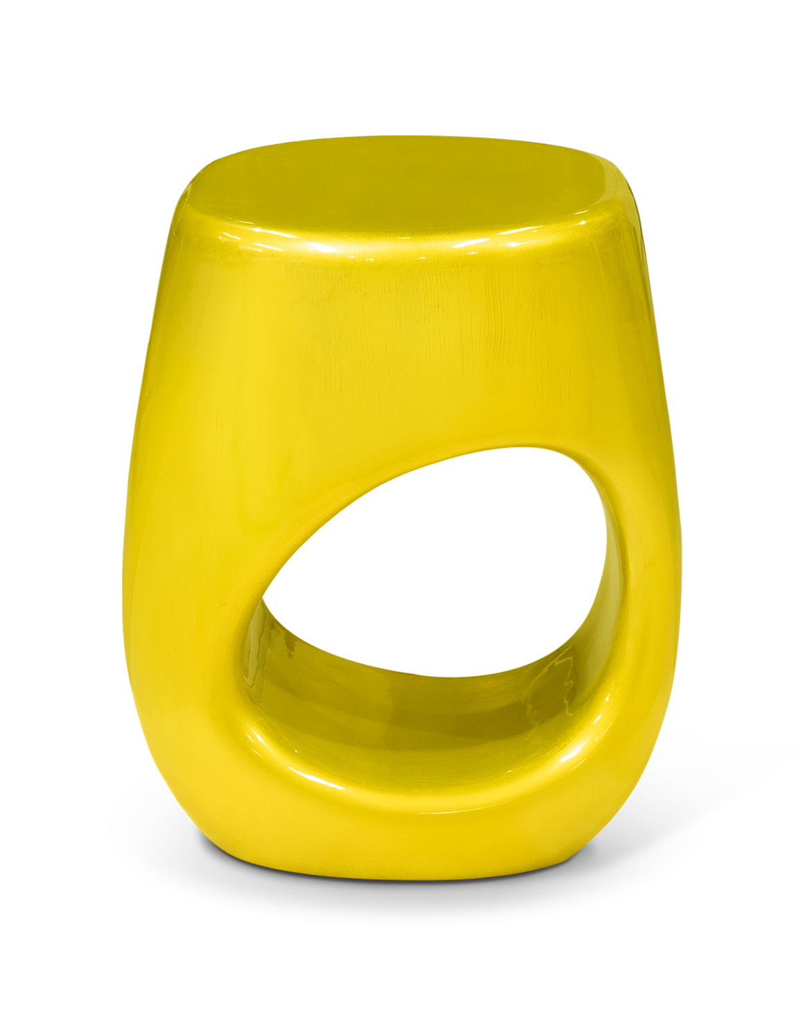 Tabouret Tectonique Citrine