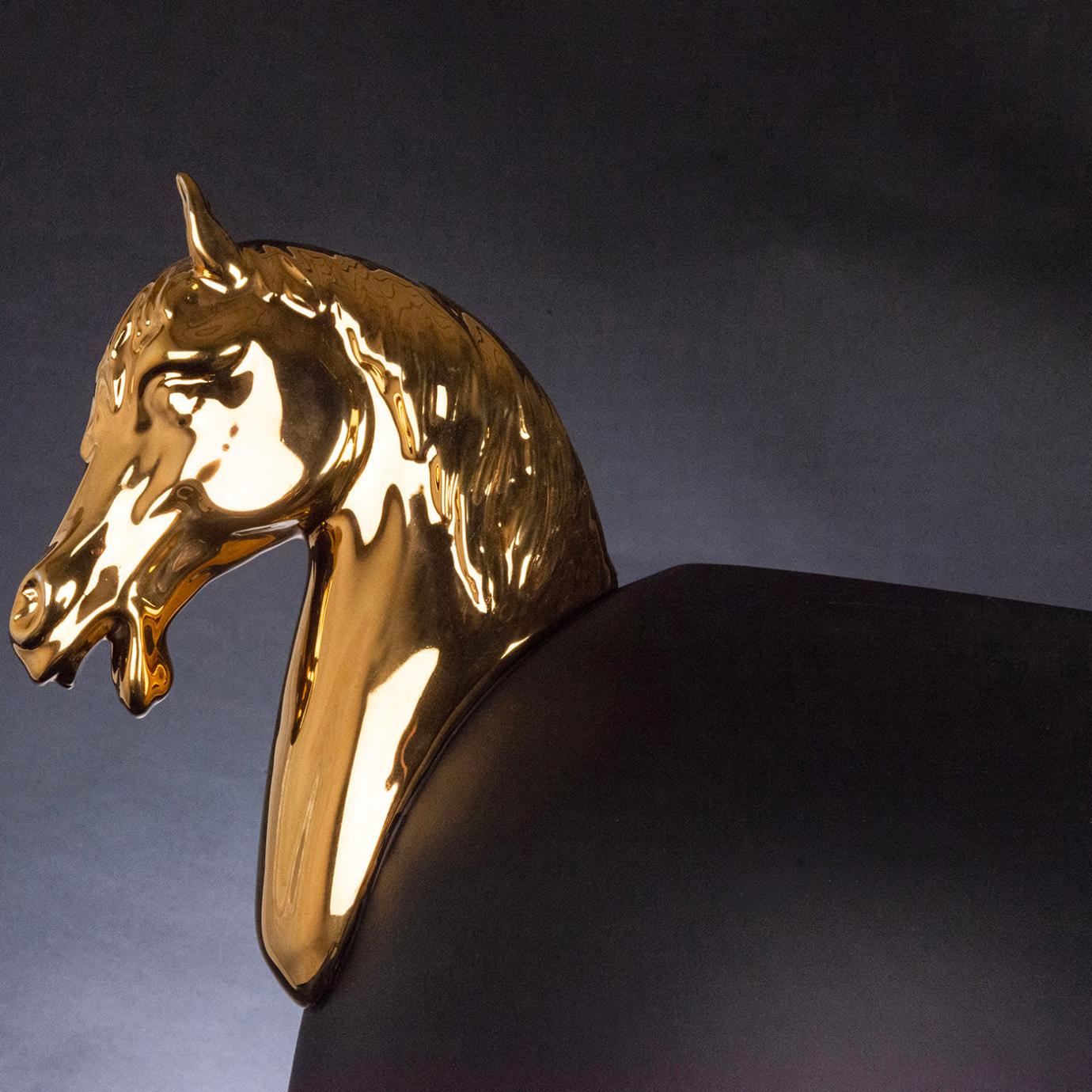 Grand vase Horse