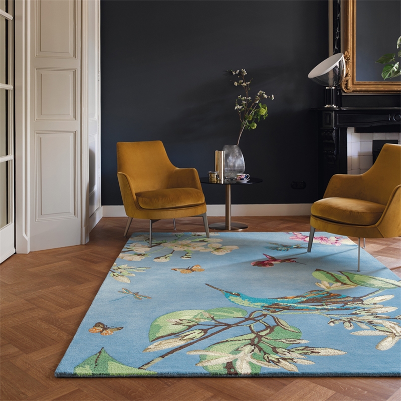 Tapis Hummingbird Bleu 37808