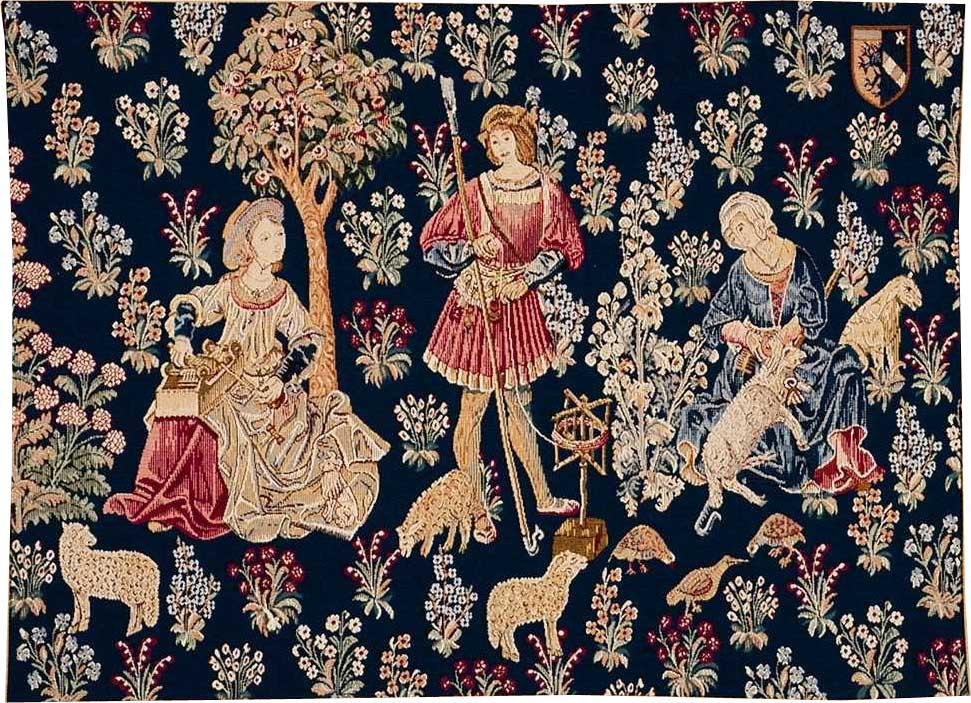 Tapisserie Travail de Laine sans Bordure | Taille: 50 x 67 cm