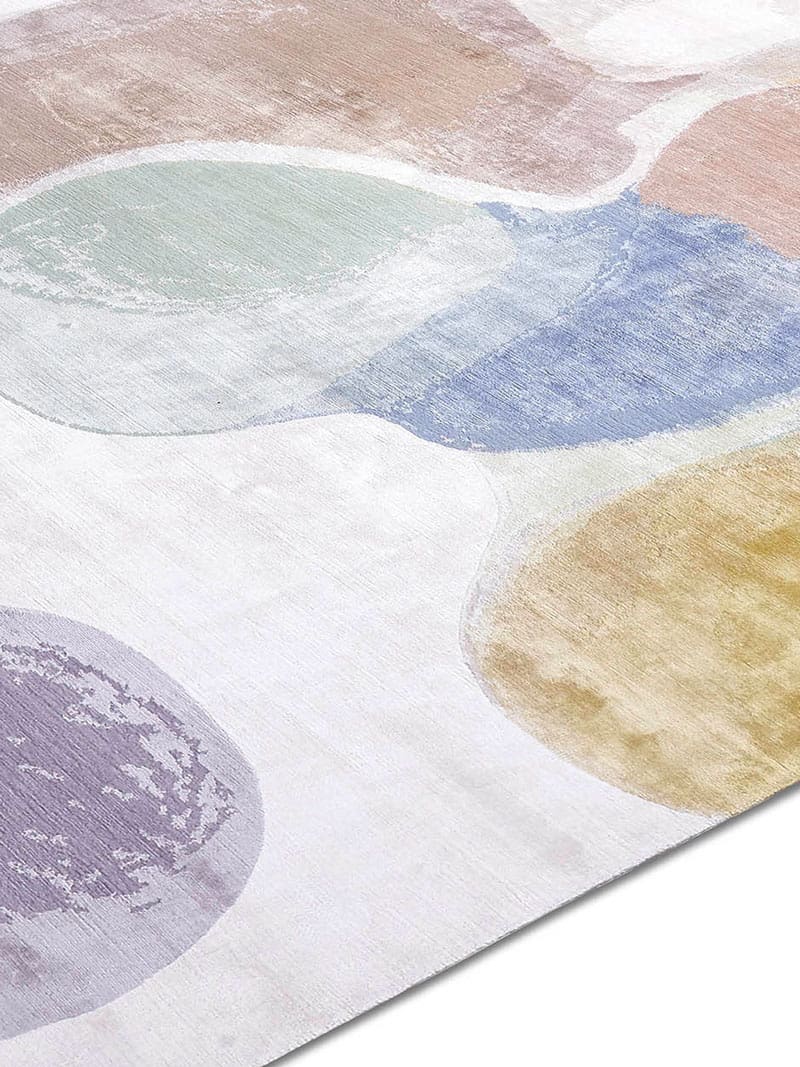 Tapis fait main de luxe Poudre | Taille: 250 x 300 cm