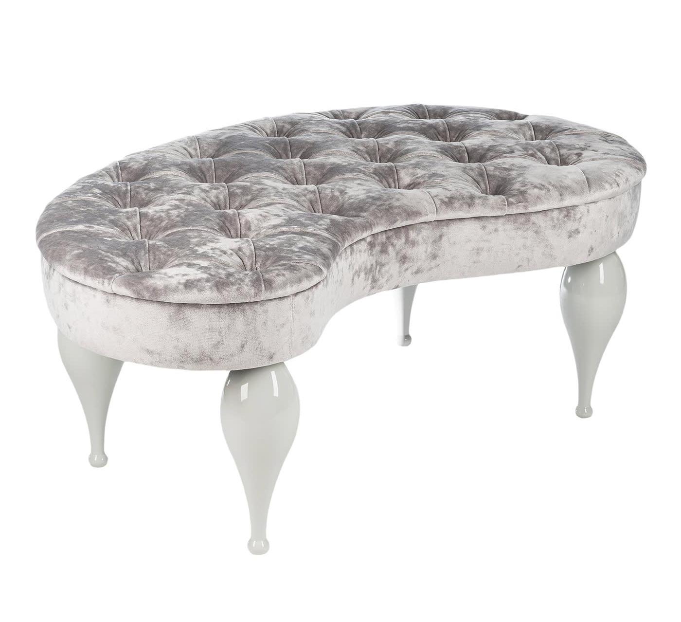 Banc Carlos argenté