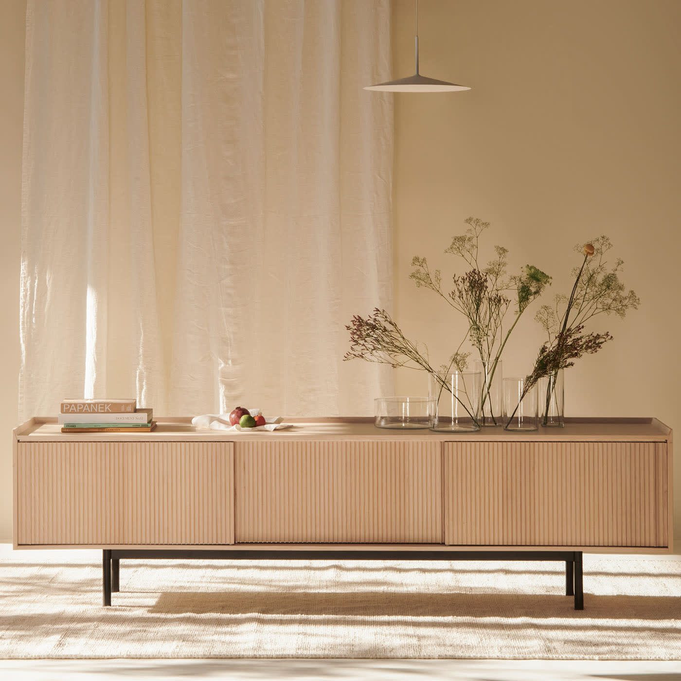 Buffet Sipario Naturel 3 Portes