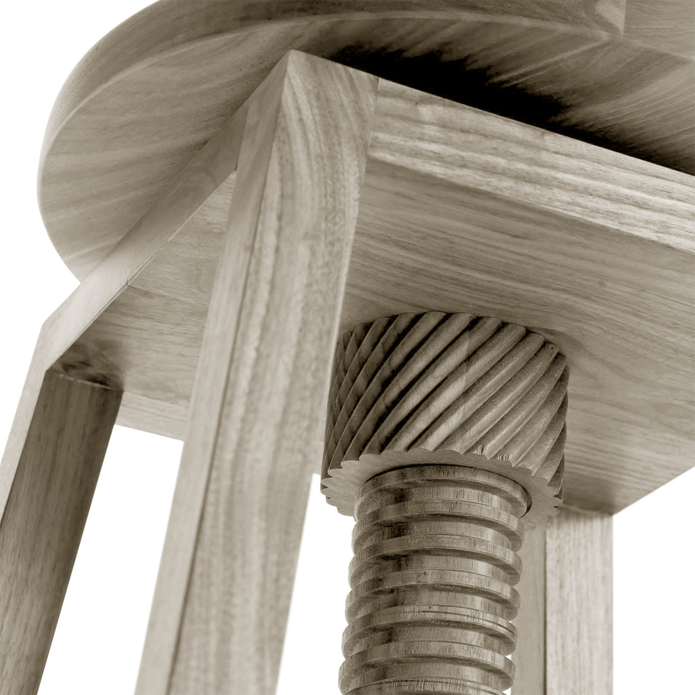 Tabouret Haut Invito Gris