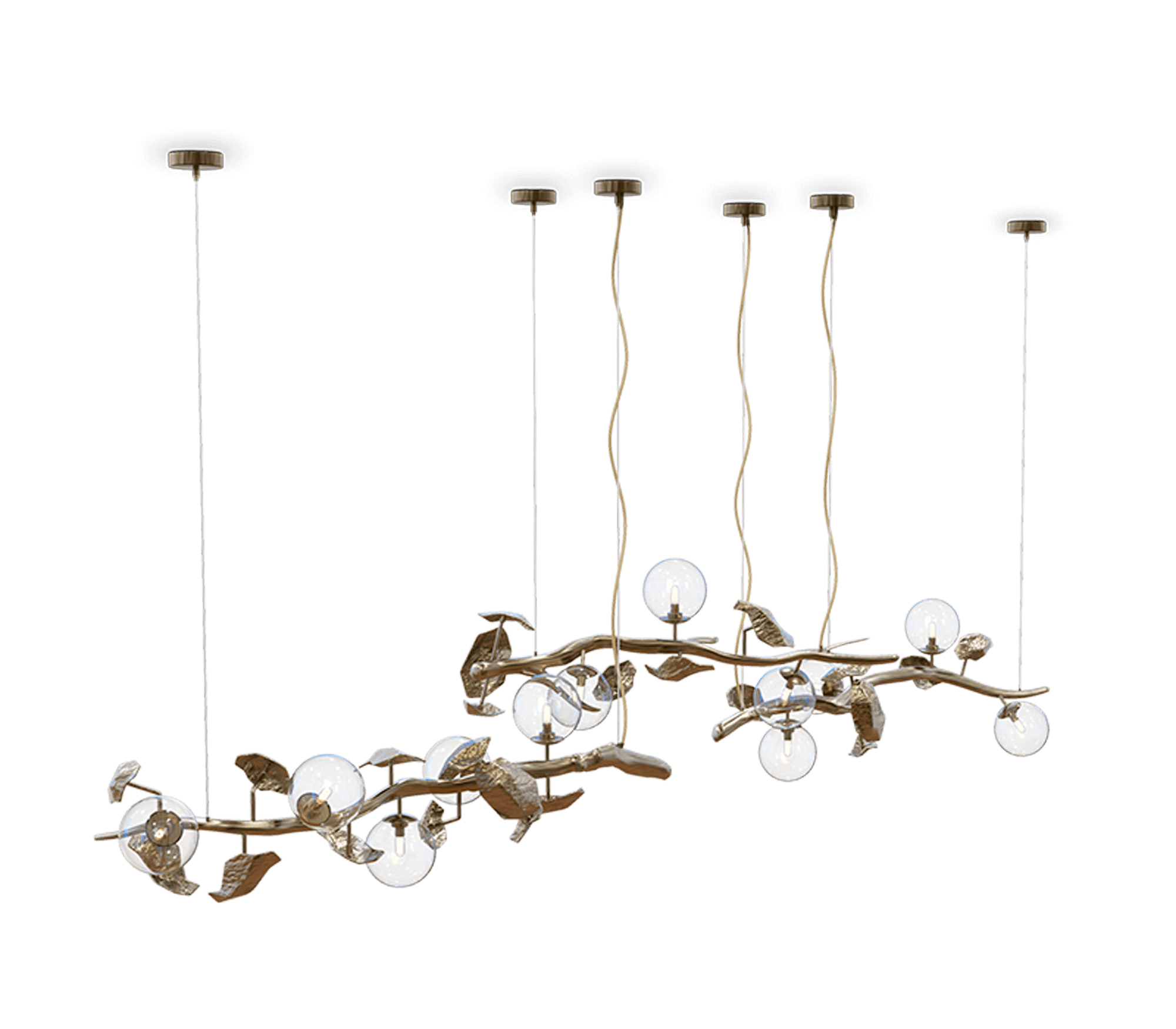 Suspension Athena Patina