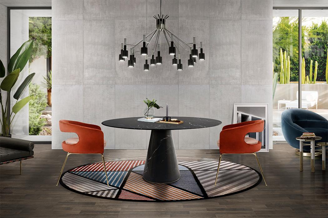 Table Ronde Bertoia