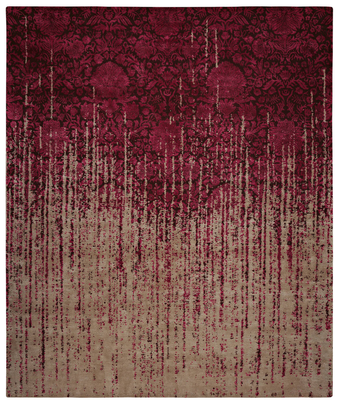 Tapis Vérone Vendetta Rouge | Taille: 200 x 300 cm