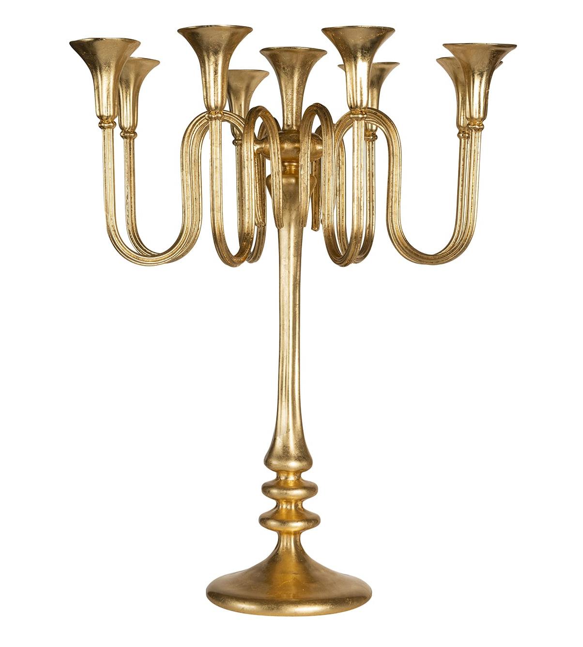 Candélabre doré Royal