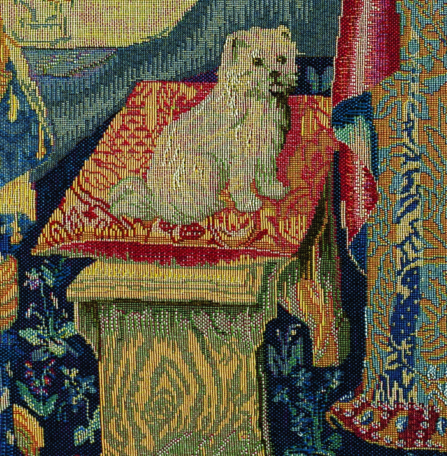 Tapisserie Dame au Chien