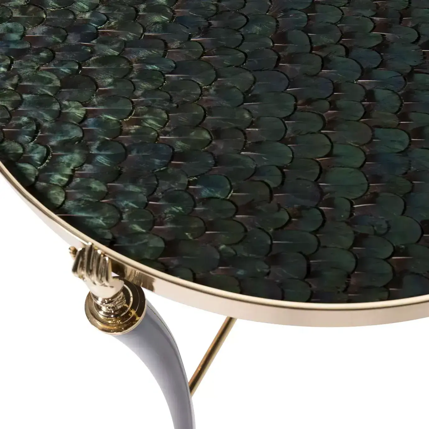 Table d’Appoint Gisele Plume de Paon