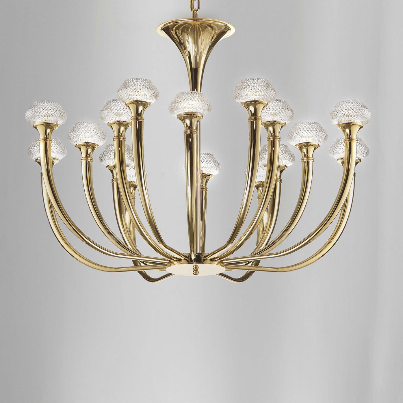 Lustre Doré Poli