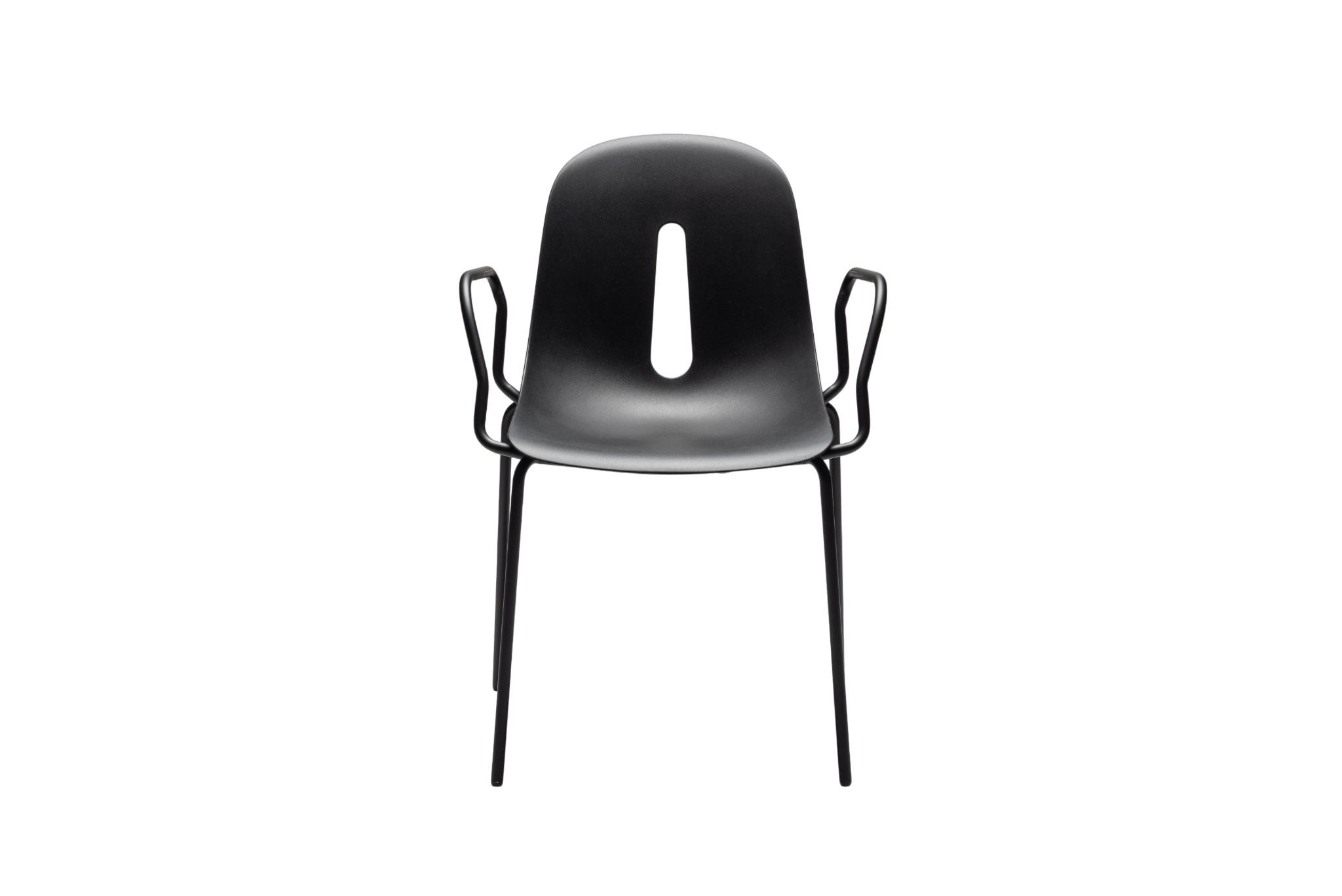 Chaise Gotham P Noire (Lot de 2)