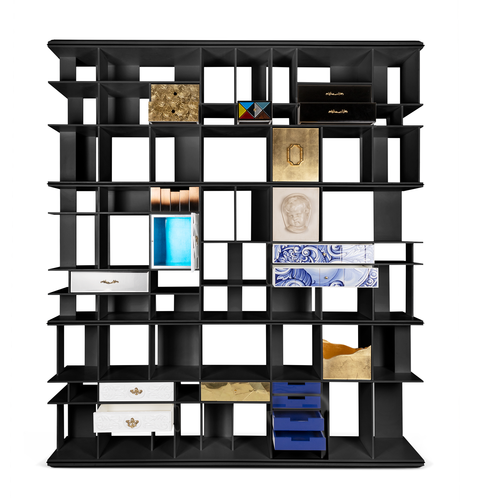 Bibliothèque Curator Noire