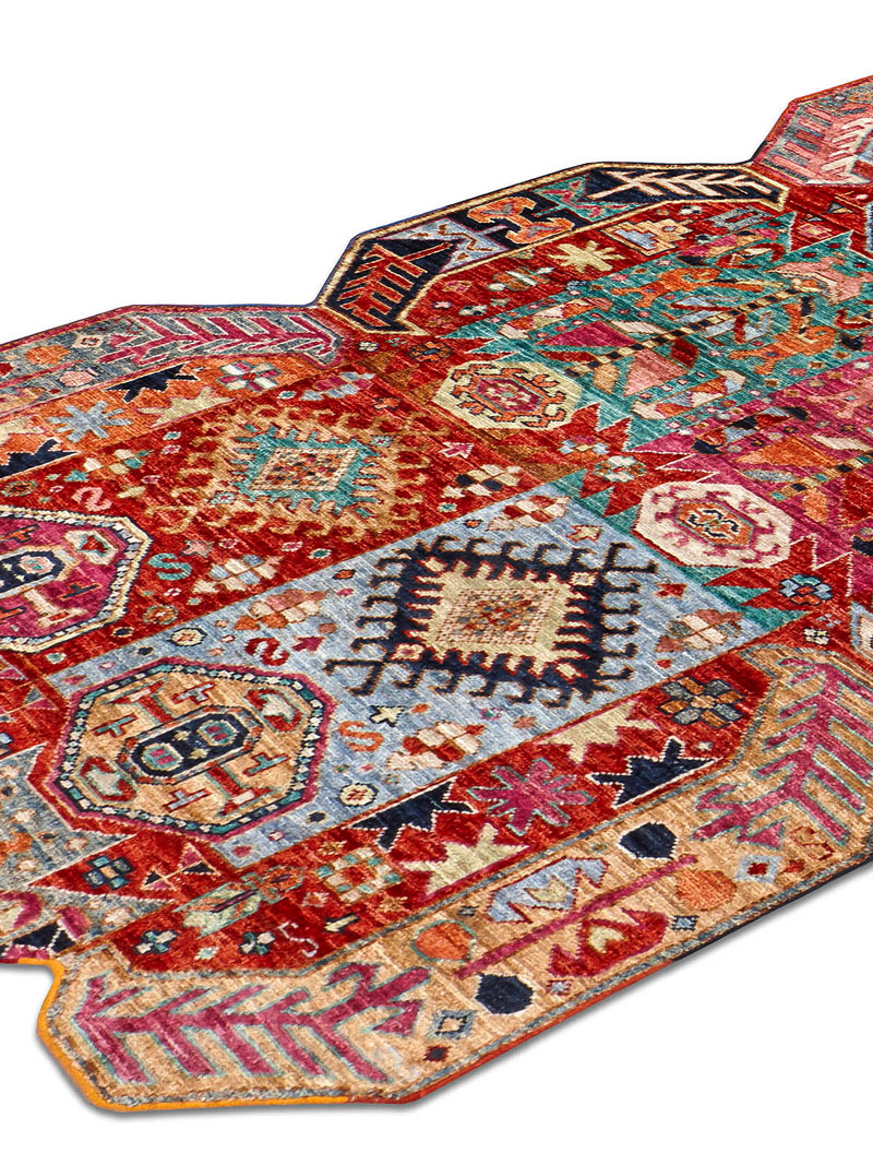 Tapis fait main de luxe Multiforme
