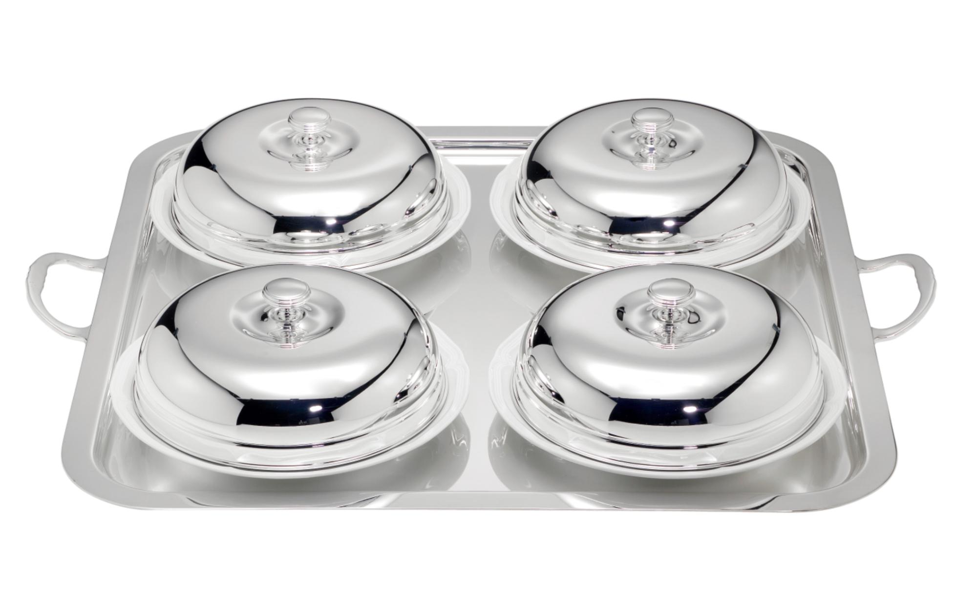 Cloche Argentée | Dimensions: Ø 23 cm