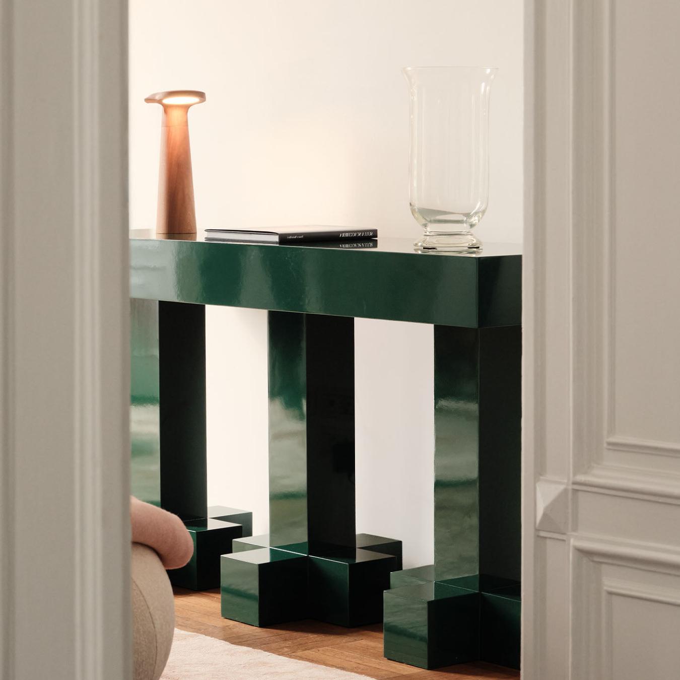 Console Verte Brillante