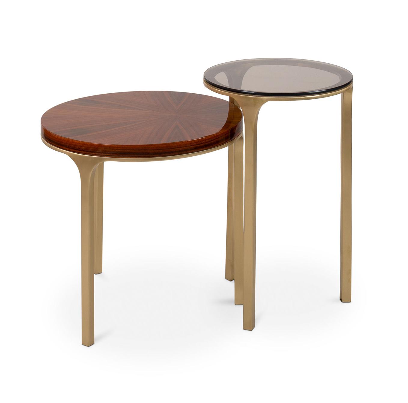 Table d'Appoint à Deux Plateaux