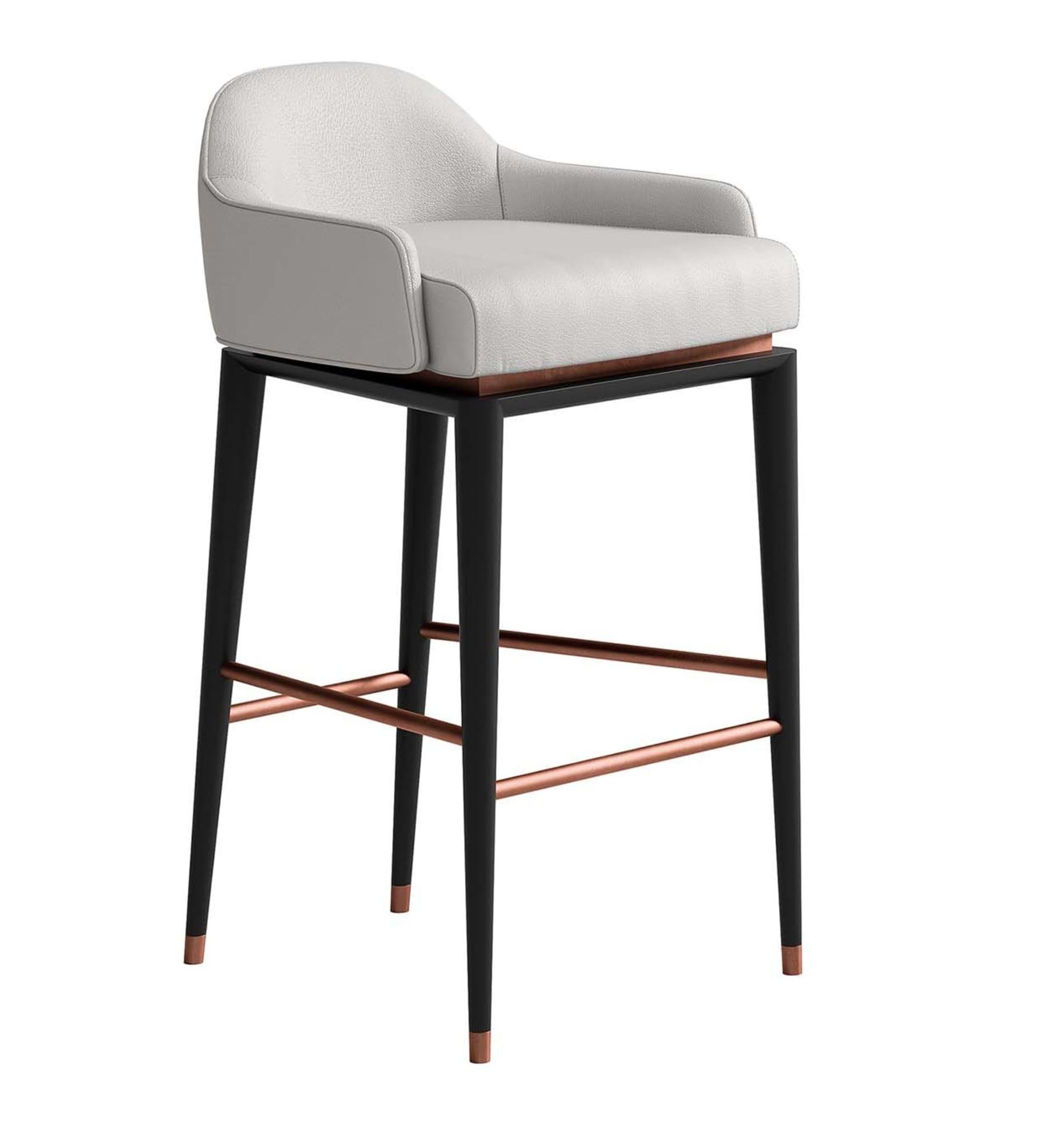 Tabouret de Bar en Cuir