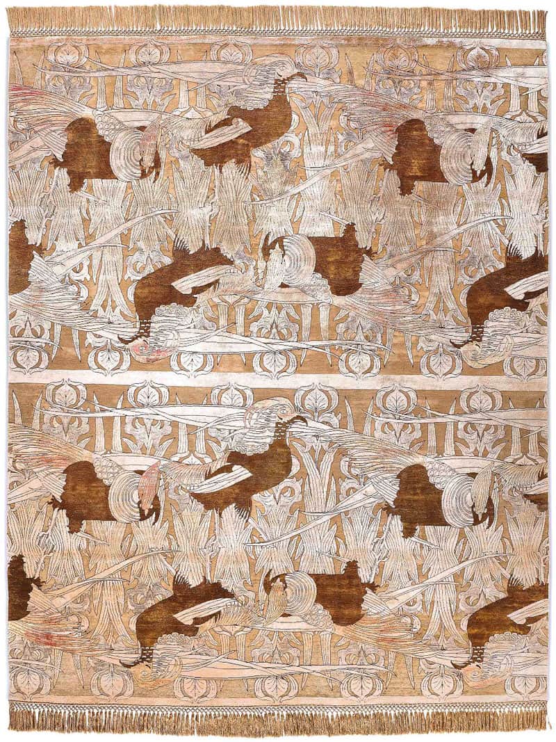 Tapis tissé main Perle