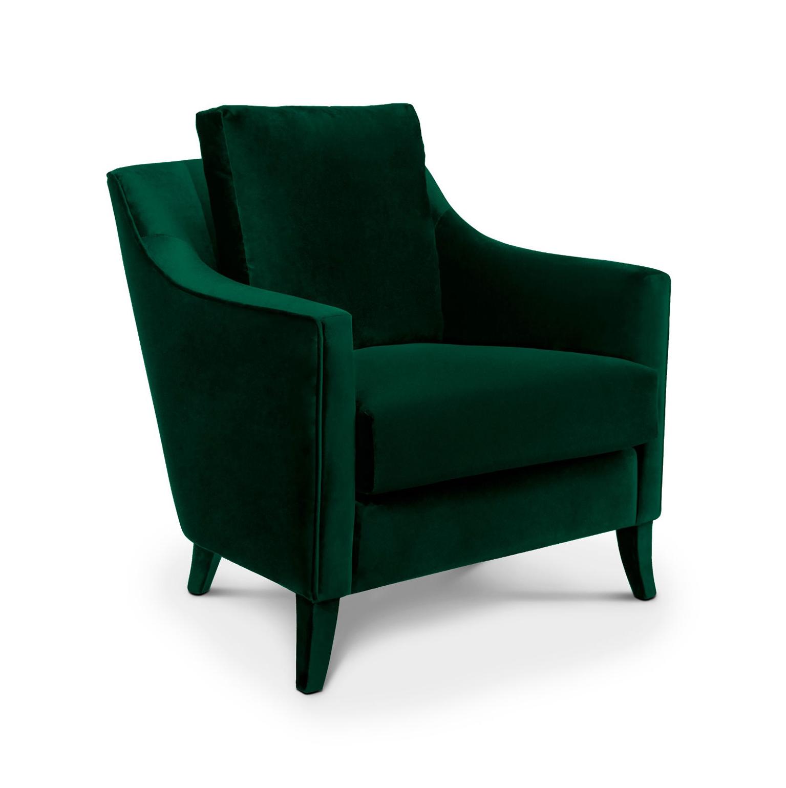 Fauteuil en Velours Moelleux