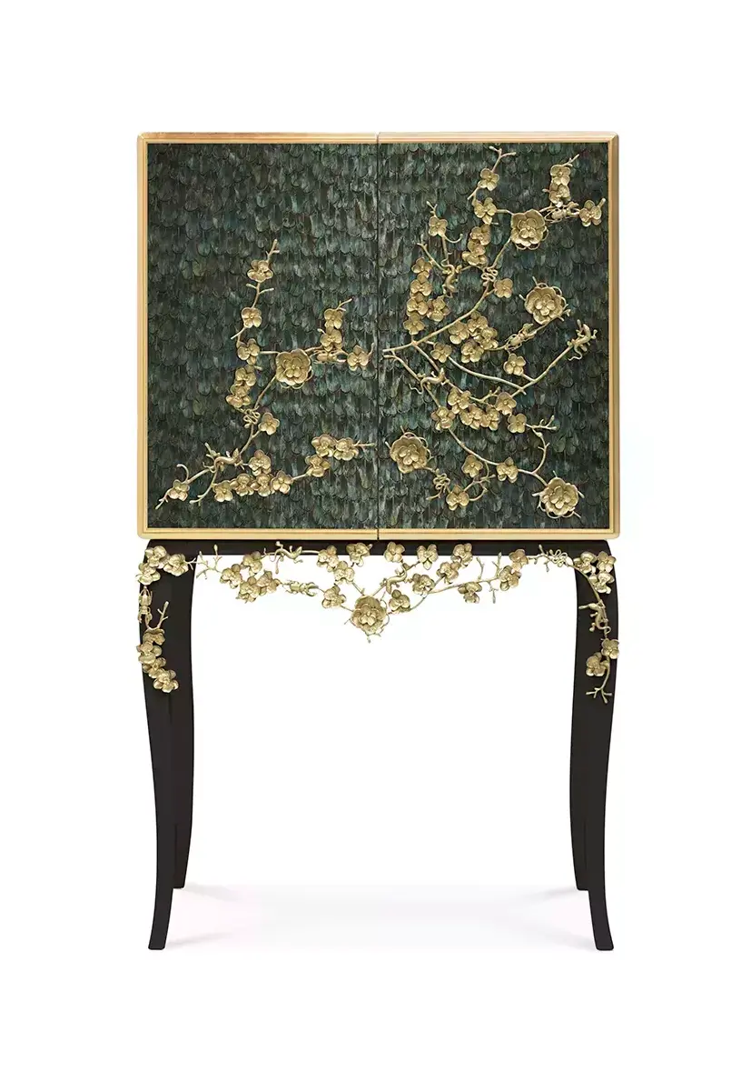 Meuble Bar Plume de Paon Spellbound