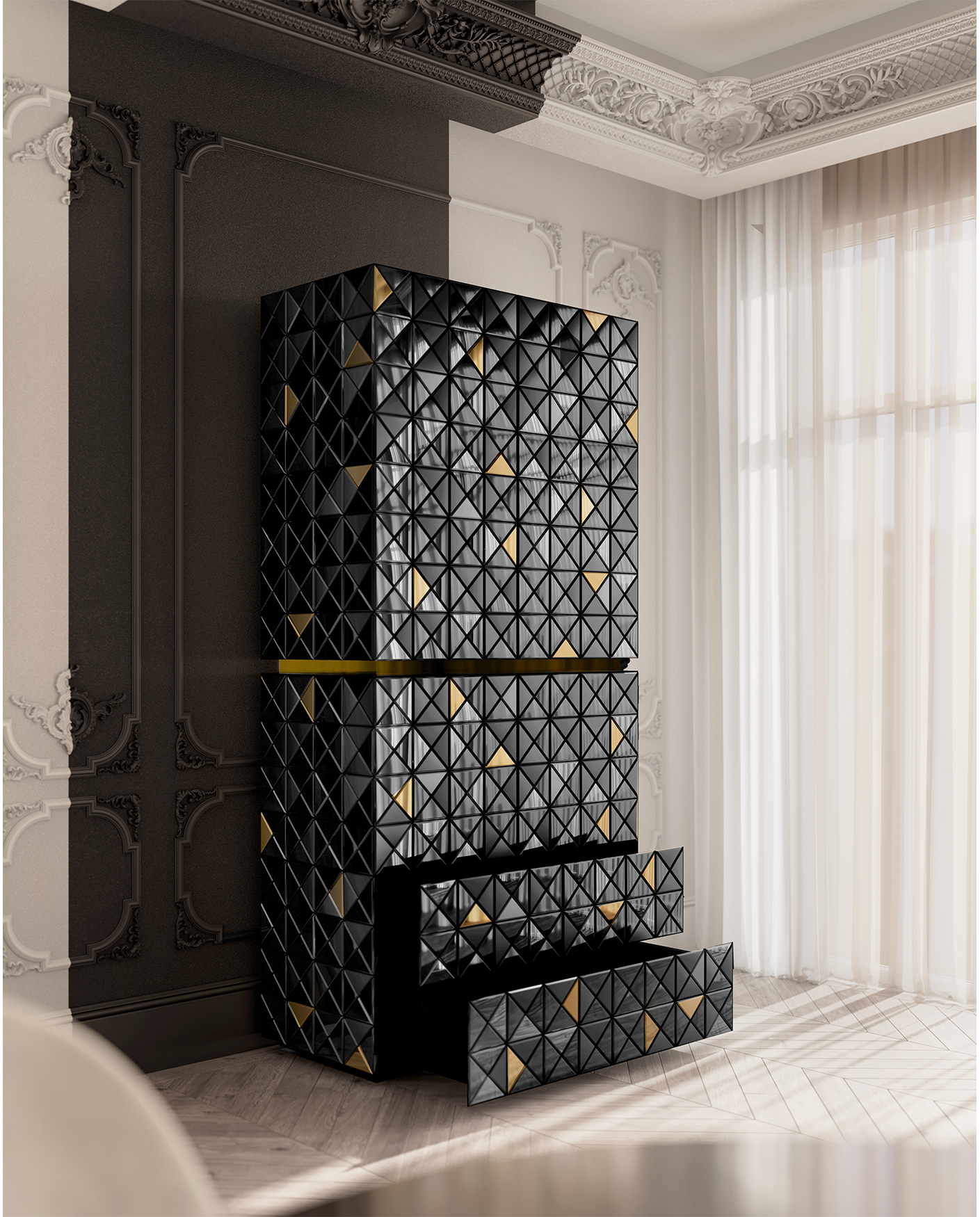Armoire Noire Mosaic II