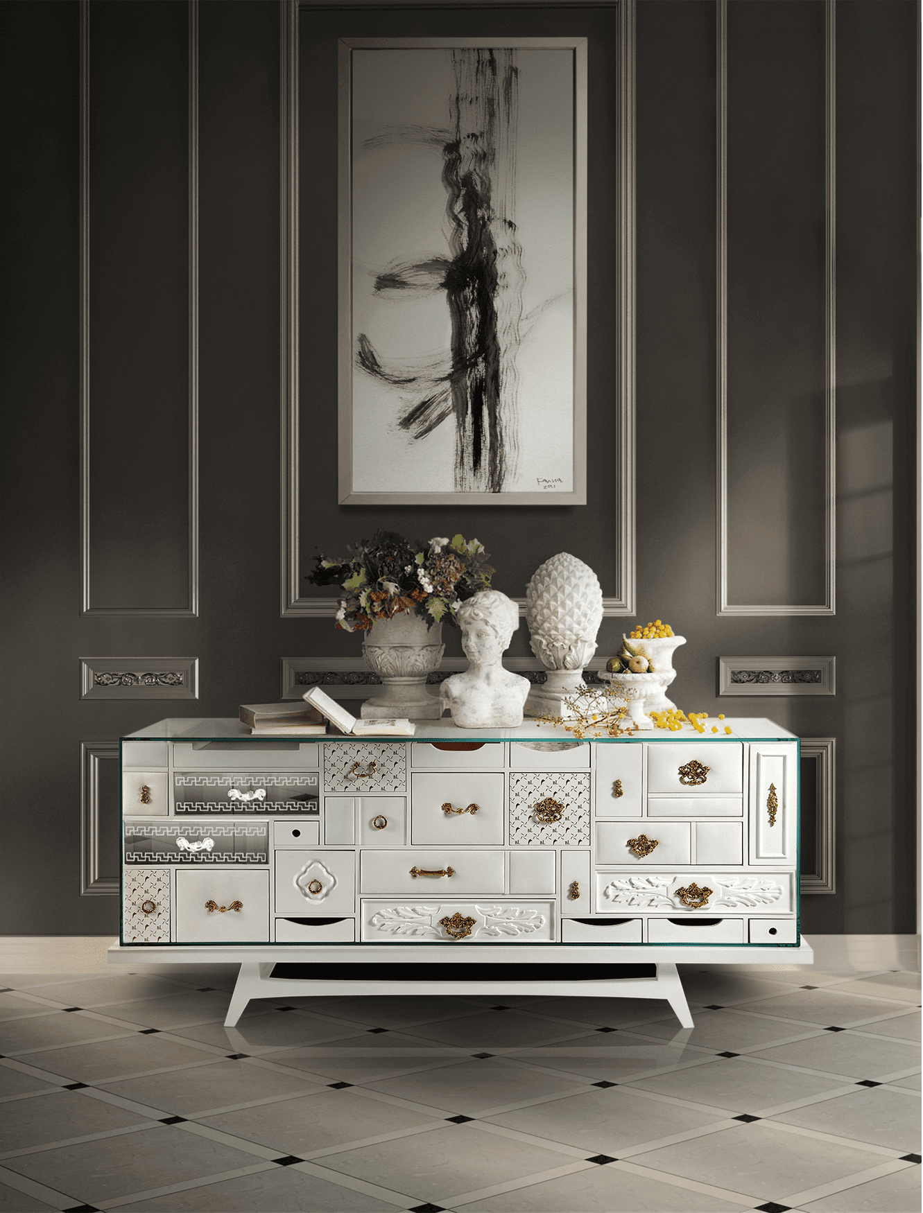 Buffet Blanc Miro
