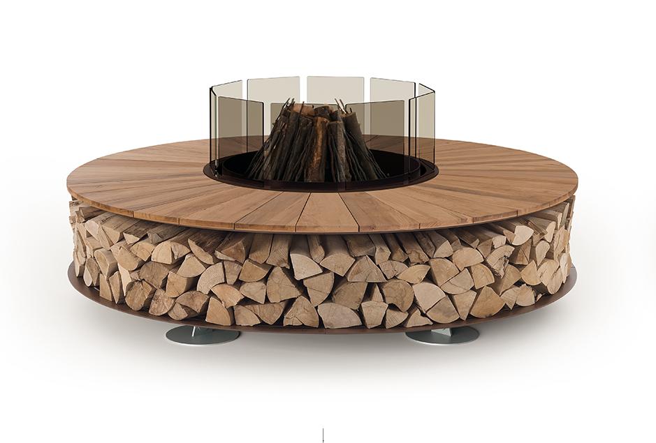 Brasero Zero en bois