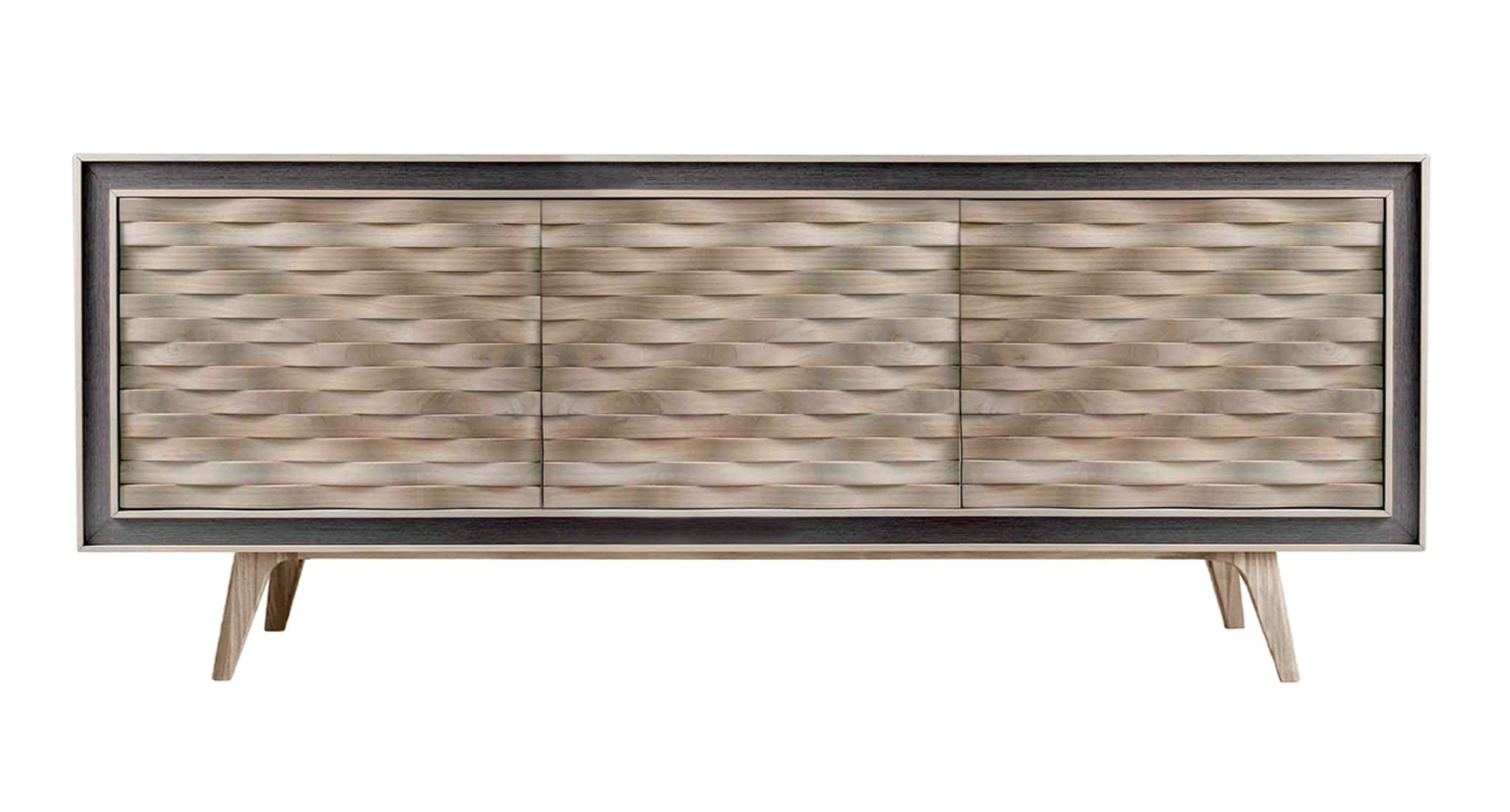 Buffet Quadra Gris | Configuration: 2-Doors