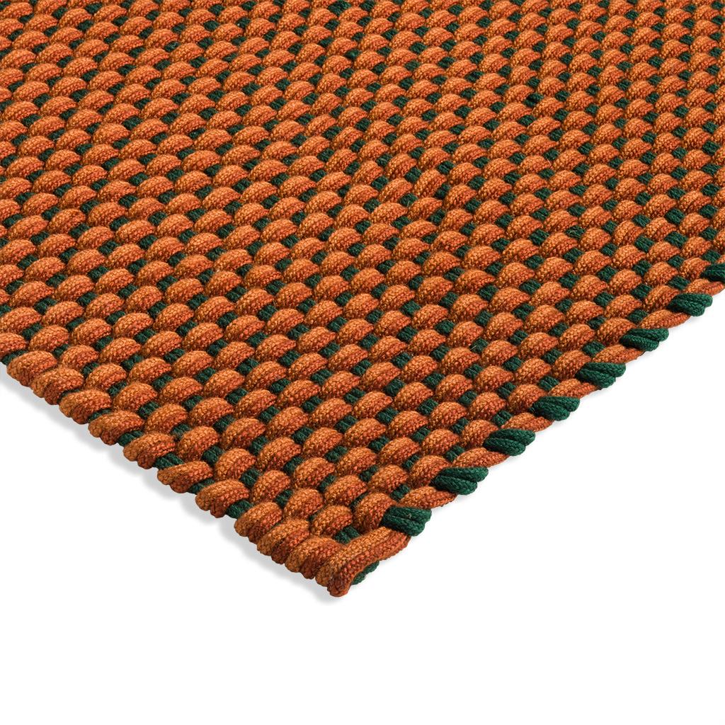 Tapis d’extérieur Dentelle Tricolore Terre/Rouille/Gris