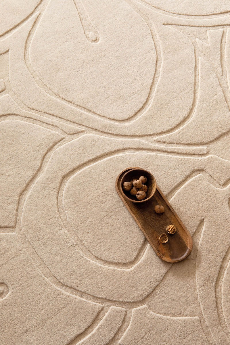 Tapis Romantic Magnolia Crème