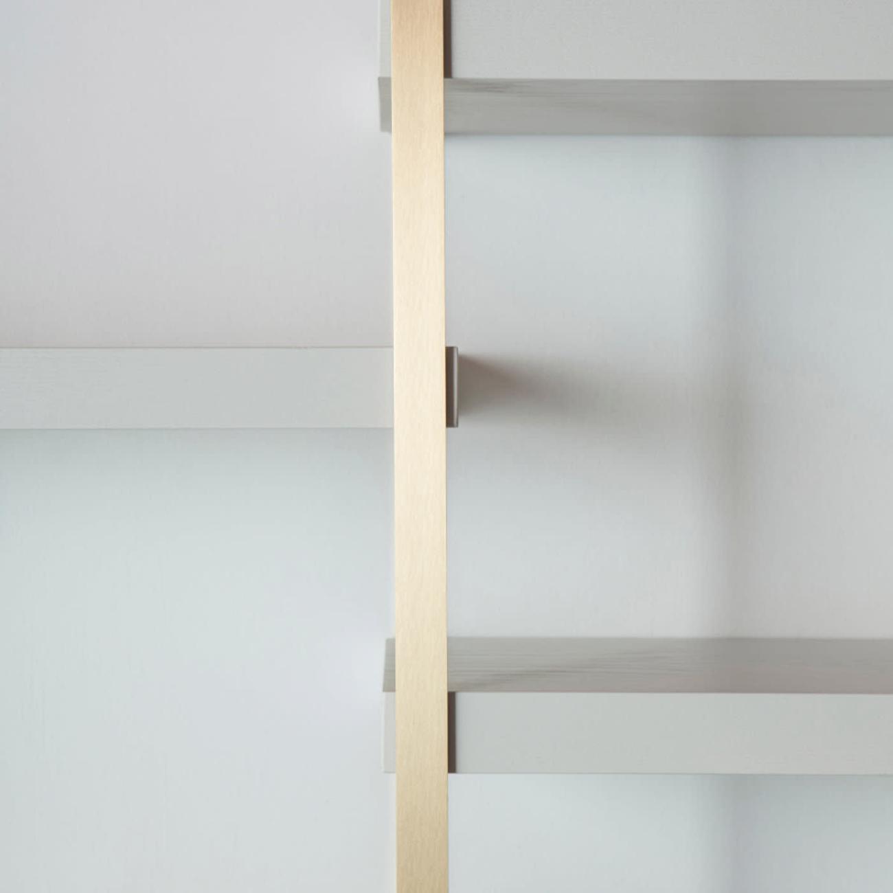Bibliothèque Étagée en Bois
