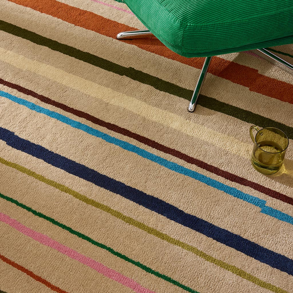Decor Shift Multi Beige Tapis | Taille: 140 × 200 cm