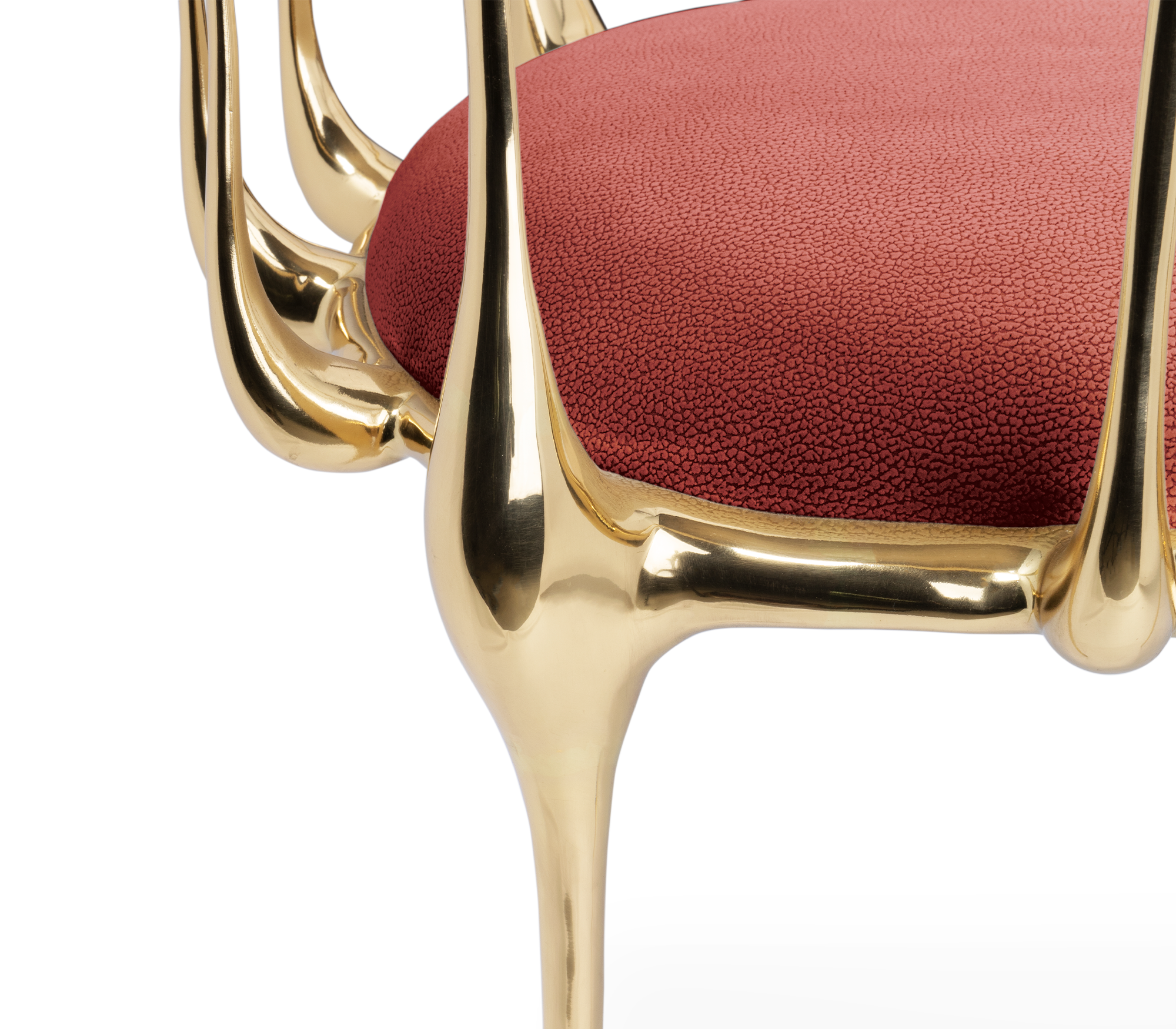 Chaise Luxe Bordeaux
