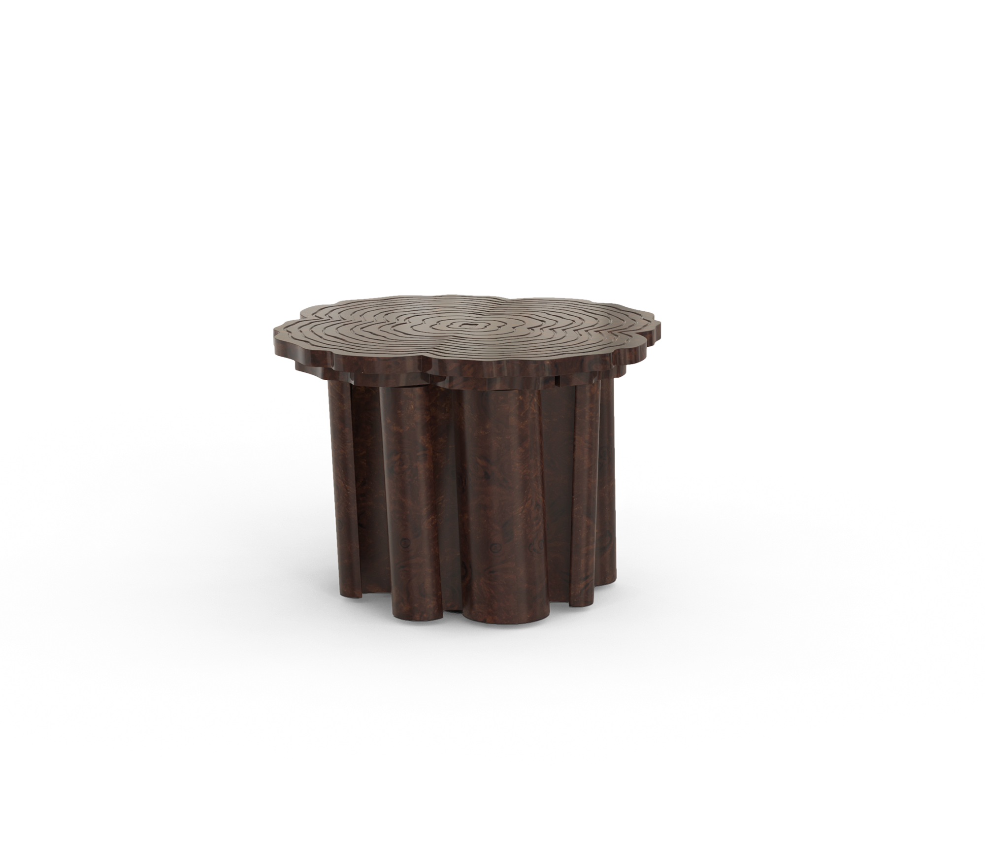 Set de Tables Basses Noyer Fortuna (x3)