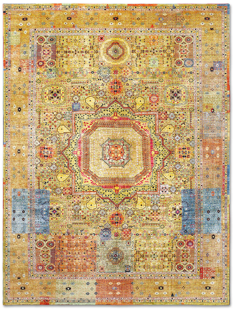Tapis Cosmique No. 06 Jaune