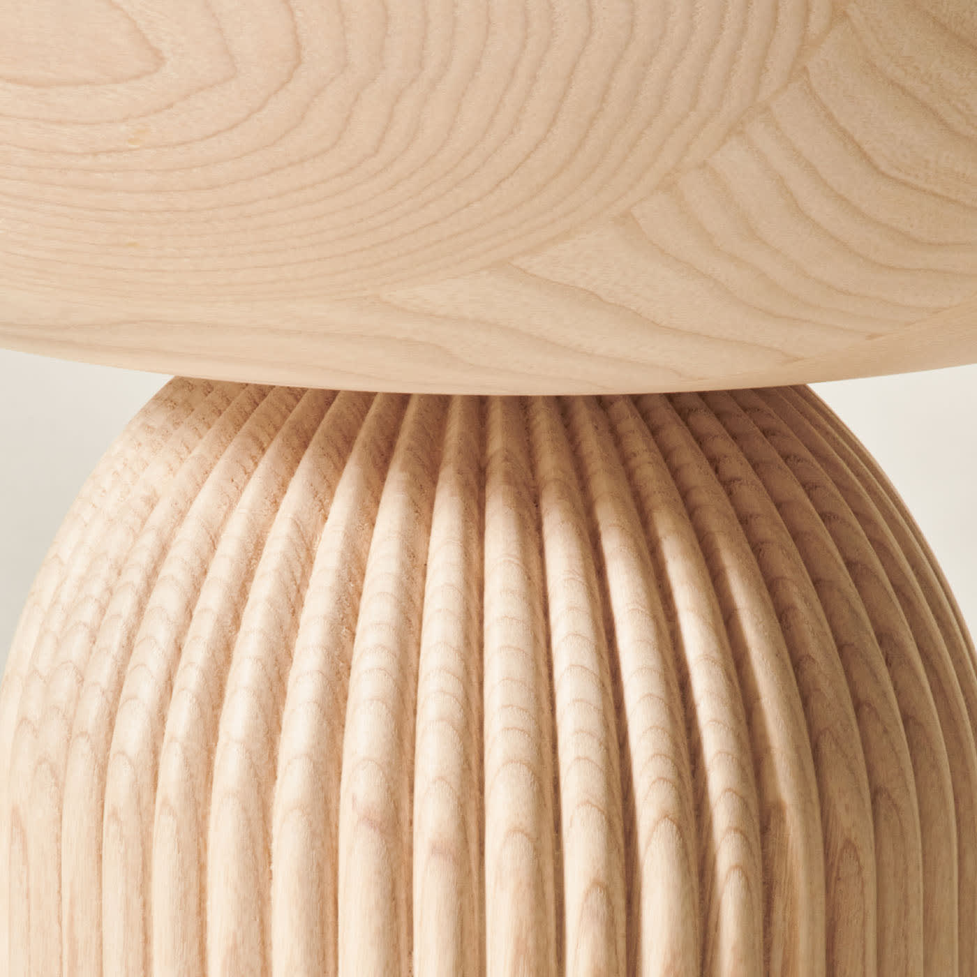 Table Basse Convesso en Frêne Naturel