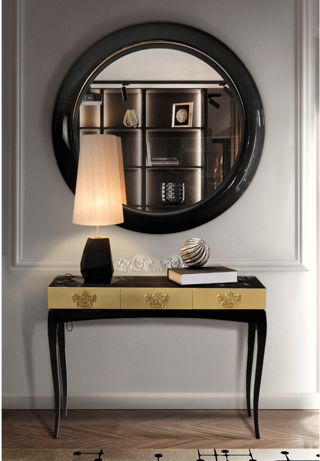 Miroir Rond Cirque