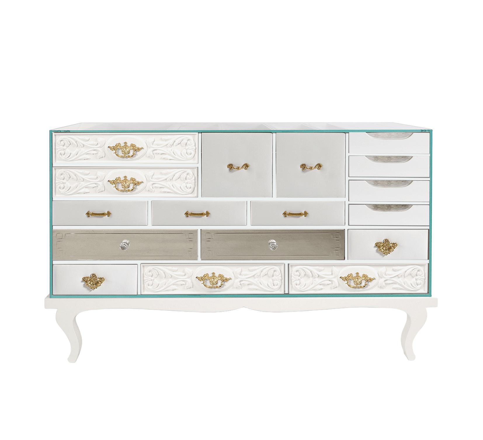 Buffet Luxe Urban Blanc