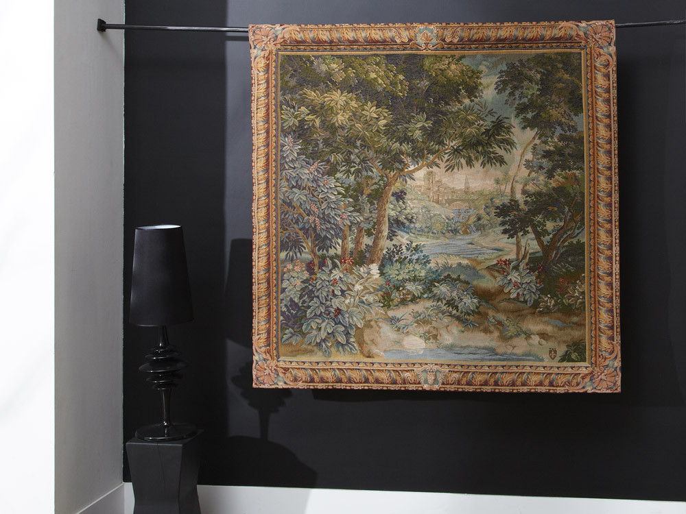 Tapisserie Cascade de Verdure (Carrée)