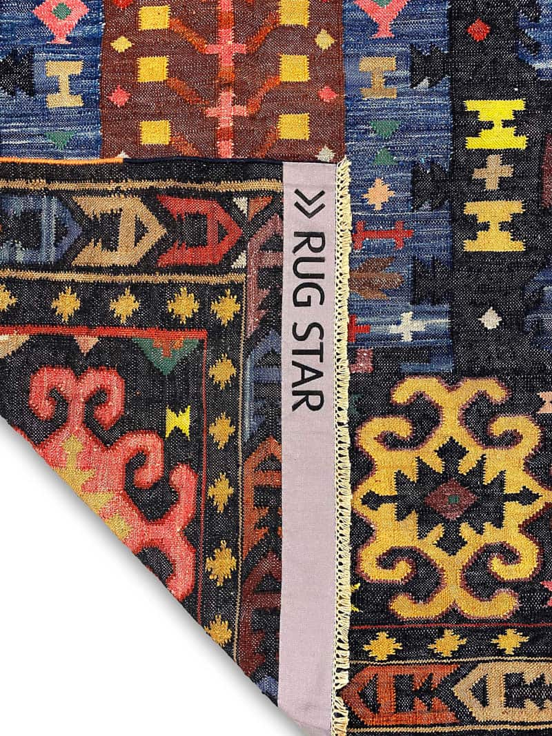 Tapis de luxe fait main Tissage Plat | Taille: 274 x 365 cm