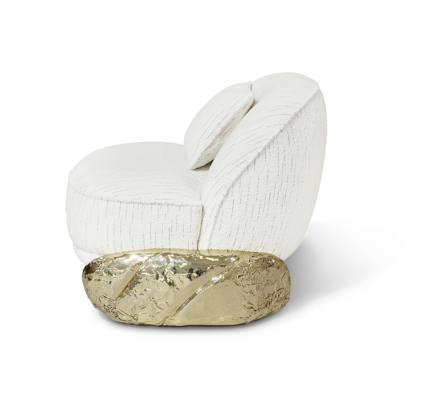 Fauteuil Angora II Blanc