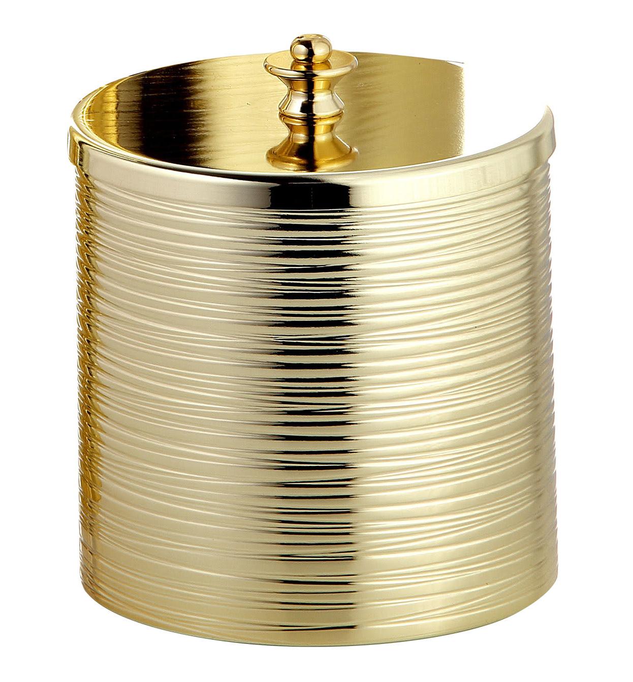 Coffret à Bijoux Milady en Laiton Doré à l'Or 24 Carats